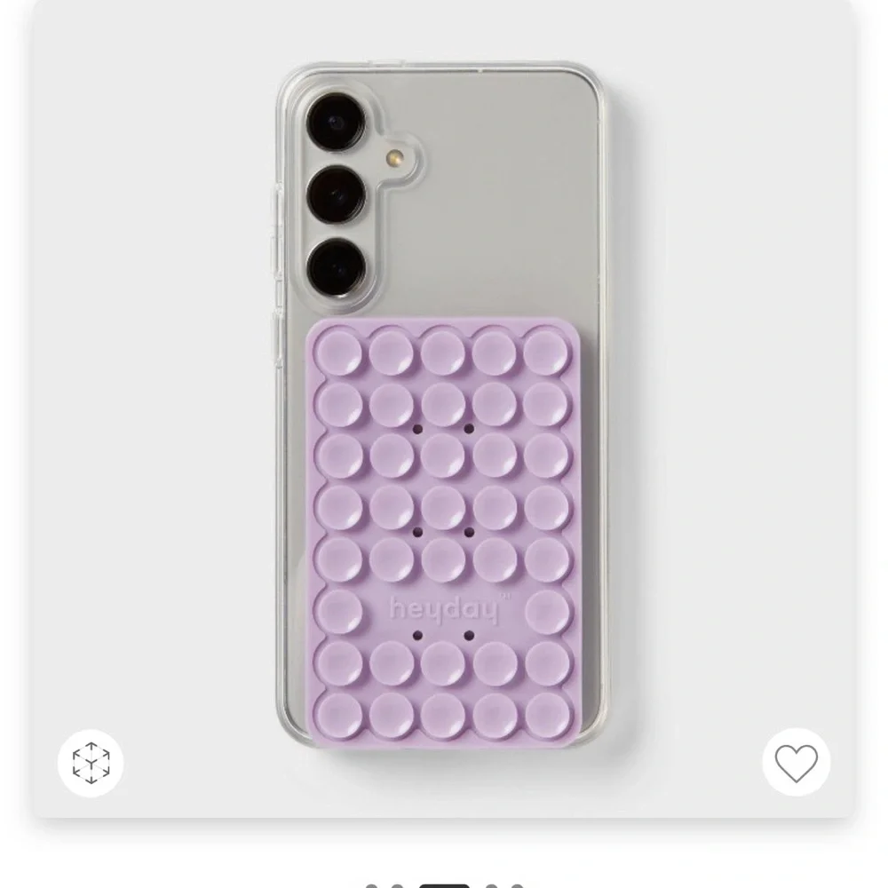 heyday Purple suction Phone mount